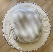 Load image into Gallery viewer, Gingham Baby Lounger