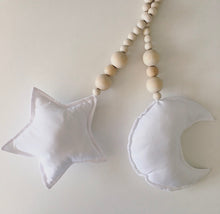 Load image into Gallery viewer, Hanging Moon & Star