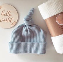 Load image into Gallery viewer, Ribbed Cotton Beanie