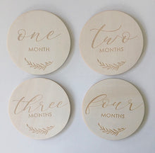 Load image into Gallery viewer, First Year Wooden Milestone Set