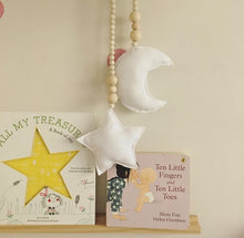 Load image into Gallery viewer, Hanging Moon & Star