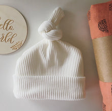 Load image into Gallery viewer, Ribbed Cotton Beanie