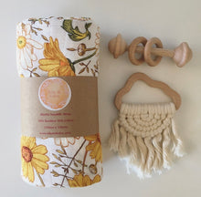 Load image into Gallery viewer, Sunflower Swaddle Wrap