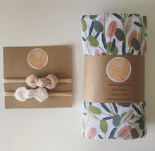 Load image into Gallery viewer, Wildflower Swaddle Wrap