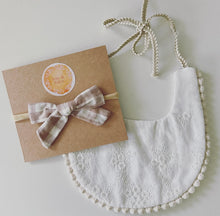 Load image into Gallery viewer, Gingham Cotton Bow