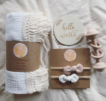 Load image into Gallery viewer, White Boho Gift Box