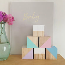 Load image into Gallery viewer, Wooden Décor Blocks