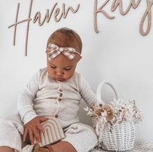 Load image into Gallery viewer, Gingham Cotton Bow