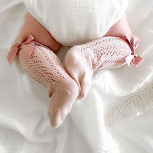 Load image into Gallery viewer, Vintage Knee High Baby Socks