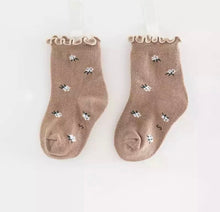 Load image into Gallery viewer, Floral Baby Socks