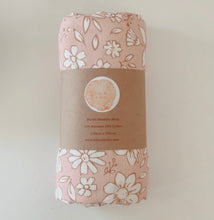 Load image into Gallery viewer, Boho Floral Swaddle Wrap