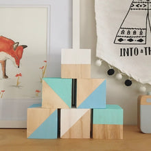 Load image into Gallery viewer, Wooden Décor Blocks