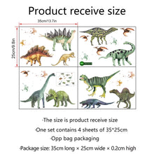 Load image into Gallery viewer, Dinosaur Wall Decals
