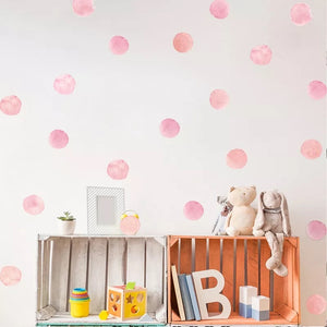 Pink Dot Wall Decals