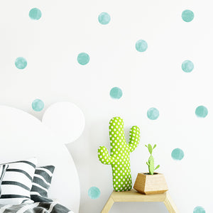 Green Dot Wall Decals