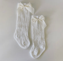 Load image into Gallery viewer, Vintage Knee High Baby Socks

